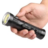 Linterna Profesional Giratoria de 90 Grados T6 COB Lámpara LED Potente para Antorchas - details 11