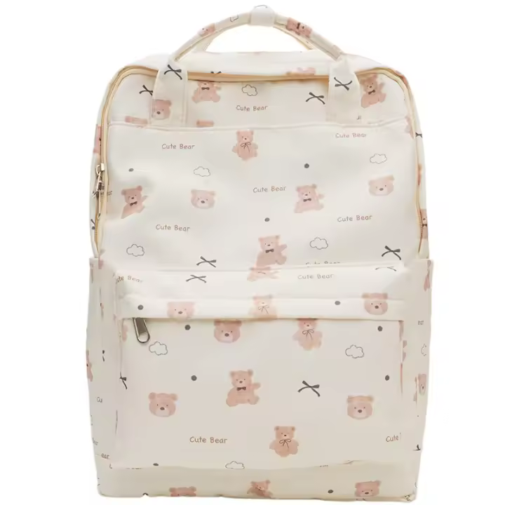 estudiante, mochila, gran capacidad, lindo, oso, bolso, mochila, niña, clase, mochila - 1