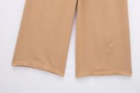 2024 pantalones de mujer pantalones anchos holgados pantalones negros de moda para mujer pantalones casuales de cintura alta otoño mallas acampanadas azules - details 11