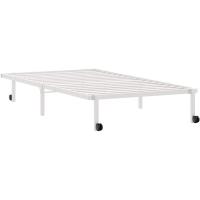 Estructura de cama sin colchón plegable de acero, marco de cama de metal, marco de cama plegable, base de cama - details 15