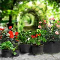 Bolsas de cultivo de 40 galones, contenedor de plantas para macetas de tela no tejida con aireación gruesa y resistente, con asas para jardín - details 3