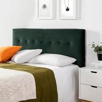 Cabecero tapizado 140x100 cm , para cama 135, terciopelo, patas de madera, herrajes incluidos - details 9