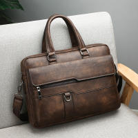 Bolsa De Hombro Para Oficina De Gran Capacidad Con Múltiples Bolsillos Resistente Al Agua Para Hombres Bolsa Bandolera Para Laptop Bolso De Negocios Para Comunicación - details 8