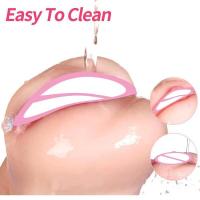 Leten Toy Vagina Texturizada Anal 2 en 1 Copa Realista de Silicona Masturbador Masculino de Bolsillo Coño Insertable Juguetes Sexuales Eróticos - details 2