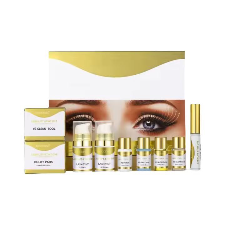 Kit de Levantamiento Profesional Tinte de Cejas Efecto Semipermanente para Ojos y Maquillaje - 1