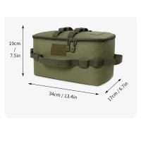 Mochila de Camping de Gran Capacidad Bolsa de Almacenamiento de Tanque de Gas para Uso al Aire Libre Bolsa de Herramientas para Uñas de Tierra Bote de Gas Utensilios de Cocina para Picnic - details 15