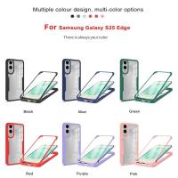 Funda de protección completa para Samsung Galaxy S25 Edge con protector de pantalla incorporado - details 0