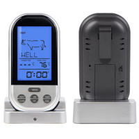Termómetro inalámbrico para barbacoa, termómetro Digital para horno de cocina, termómetro para alimentos, probador de temperatura de carne remoto inteligente con alarma de sincronización - details 9