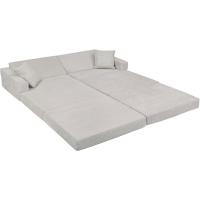 Sofás Plegables para Niños Sillón Colchón Infantil Plegable, Beige - details 14