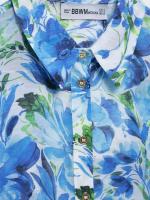 Camisa Estampada Floral 2025 Top Casual de Manga Larga para Mujeres Blusas Sueltas de Moda - details 5