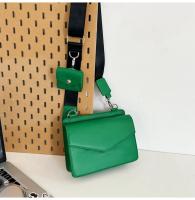 Bolso cuadrado pequeño oscuro Trend Bolso combinado 2 en 1 Bolso de la caja del sobre de cuero de los hombres y las mujeres Bolso pequeño bandolera - details 36