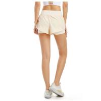 Pantalones cortos deportivos transpirables de secado rápido para mujer para gimnasio y fitness - details 13