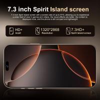 I16 Pro Max 5G Smartphone 7,3 pulgadas pantalla HD 72MP + 108MP Cámara Snapdragon 8 Gen 3 8000mAh Dual SIM desbloqueo teléfono versión Global 8+256GB. - details 0