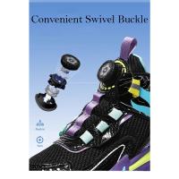 Nuevos zapatos ligeros de baloncesto para niños, zapatos deportivos con hebilla giratoria para niños, zapatillas deportivas transpirables para correr, zapatos de tenis para niños al aire libre - details 6