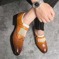 Zapatos de vestir para hombre, diseño italiano de moda de Cow Ford, zapatos de cuero nuevos 2022 - details 4