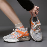 Suela de palomitas de maíz pareja transpirable zapatillas de deporte de los hombres de la plataforma versátil zapatos blancos estudiante zapatillas de correr - details 11
