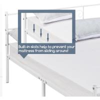 Cama Individual Hierro Cama Metálica para colchón de 90 x 190cm Cama Industrial Estructura Metal - details 83