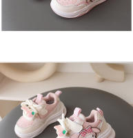 Primavera y otoño nuevas zapatillas de bebé niña niñas lindo Kulomi zapatos individuales zapatos casuales para niños suela suave antideslizante - details 8