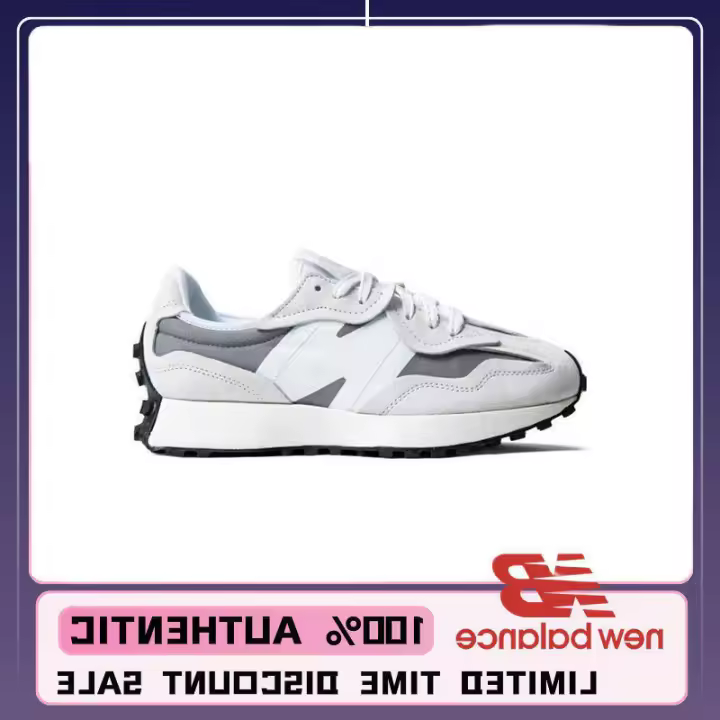 LETEN 【100% AUTÉNTICO】 NB 327 Blanco "ZAPATOS DEPORTIVOS U327WED CUANTÍMOS LIMITADOS + MIENTRAS DURARAN LOS STOCKS Pegatinas de pared - 1