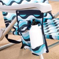 playa plegable y reclinable 5 posiciones, Silla portátil plegable 55x67,5x86cm, Incluye cojín, 1 bolsillo, 1 bolsa con cremallera y topes antivuelco, Sillas de playa - details 36