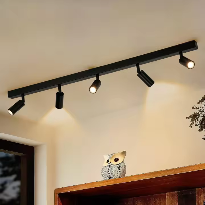 Modernas Luces LED Giratorias Plafón con Luces Interiores para Dormitorio Cocina Baño - 1