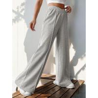 Pantalones de pierna ancha de cintura alta para mujer Estética original elegante y elegante - details 6