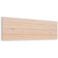 Gabo de Madera Rústico Vintage para Cama (145 x 44 cms.) Estilo Nórdico Crudo sin Pintar - details 76