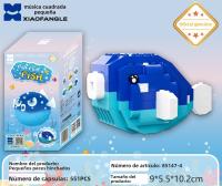 6 piezas Caja Misteriosa Marina Xiaofangle - Bloques Ensamblables Educativos (12 juegos, DIY para Niños) - Colécciona 6 Criaturas Marinas Diferentes! - details 5