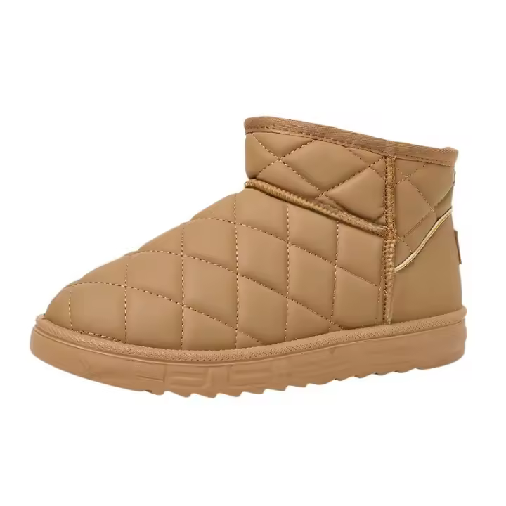 Botas de nieve de lana engrosada cálida nieve zapatos de algodón versátil casual - 1