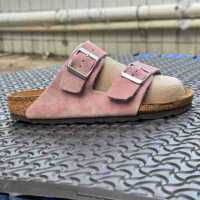 Zapatillas de cuero de vacuno, zapatillas frescas, zapatos de playa de verano, suela antideslizante suave, zapatos de pareja para hombres y mujeres - details 16