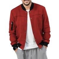 Chaquetas de moda de primavera para hombre, chaquetas informales con cuello levantado, abrigos, chaqueta para hombre - details 5