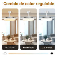 Equipado con motor e iluminación LED de 72W, con memoria e intensidad de iluminación regulable (luz nocturna), silencioso y eficiente -incluso múltiples distancias- entradas a dormitorios y habitaciones. - details 18