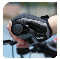 Guantes cortos antideslizantes para bicicleta, manoplas de Gel sin dedos con tira reflectante, deportes de verano, ciclismo - details 13