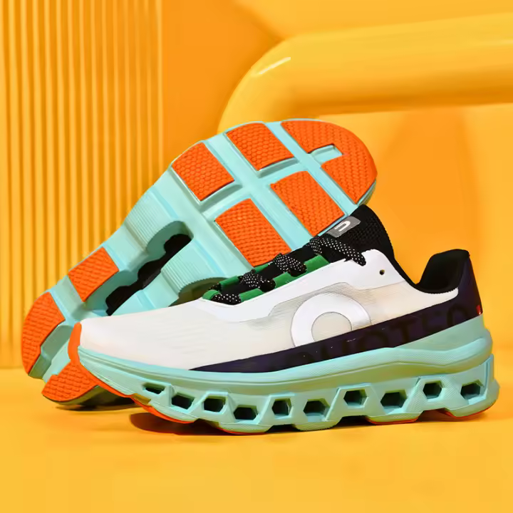 Zapatos deportivos para correr con absorción de impactos y placa de carbono para hombre, novedad de verano - 1