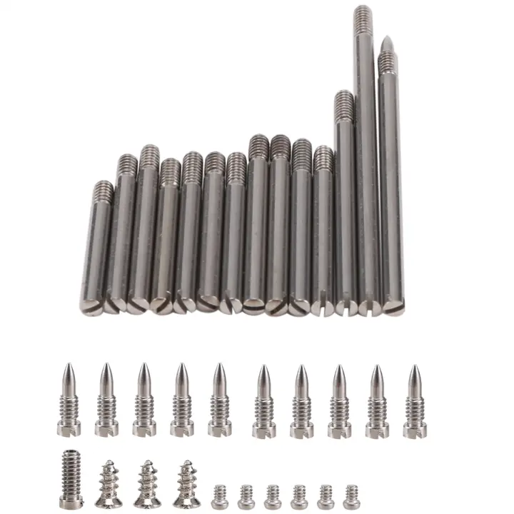 34 unids/set piezas de reparación de clarinete tornillos + Kit de varilla de eje de clarinete herramienta de bricolaje accesorios de instrumentos de viento de madera - 1