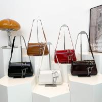 Bolso Cruzado Retro de Cadena Monedero de Antiguo Estilo para Mujeres con Múltiples Compartimentos, Cierre Magnético, Forro de Poliéster, Bolso Cruzado Casual Negro/Marrón/Blanco/Rojo/Café - details 0