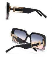 Toyear-gafas de sol cuadradas de diseñador de marca de lujo para mujer y hombre, gafas de sol Vintage con montura grande, gafas de viaje para conducir, tonos ins, UV400 - details 16