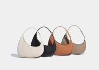 Bolso de mano de cuero vegano cervino con asa superior para mujer, bolso de mano con diseño de media luna cruzada, bolso versátil, mochila de lujo de alta gama - details 0