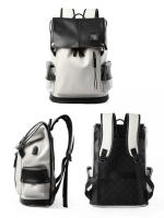 Mochila de cuero para hombre, mochila vintage para ordenador portátil de 15,6 pulgadas, mochila de viaje duradera impermeable, mochila de cuero universitaria - details 15