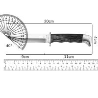 Ka-Bar Becker Bk Campanion cuchillo fijo 8Cr13Mov hoja mango de fibra de nailon cuchillos tácticos de caza para acampar con funda Secure-Ex - details 1