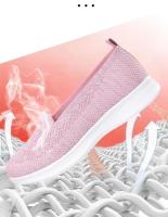 Zapatillas Deportivas de Malla Transpirable para Mujer Zapatos Planos Ligeros con Suela Suave y Cualcetines - details 2
