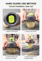 Cortador Multifuncional de Verduras con Cuchilla de Acero Para Batatas Frutas Pulpa de Carne Cortador de Queso Gadgets de Cocina - details 17