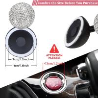 Palanca de Arranque de Un Botón para Coche Joystick de Diamante de Imitación con Inversión - details 6