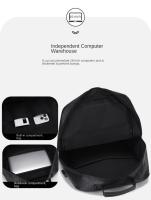 Bolso para hombres bolso Pu mochila de gran capacidad viaje de ocio bolso de computadora de embarque para hombres - details 7