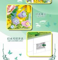 Bloques de Construcción DIY Plantas en Maceta Rompecabezas de Montaje Juguetes para Niños - details 11