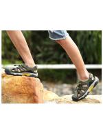 Sandalias transpirables para hombre, zapatos de senderismo de playa, suela gruesa, Punta cerrada, informales, para pesca - details 8
