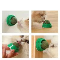 Bola de Pared de Catnip Juguete Rasador Natural para Gatos Snack Saludable para Promover la Digestión Suministros para Mascotas - details 3