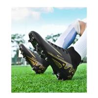 Zapatos de Fútbol Profesionales Ligeros Zapatillas de Fútbol de Cuero Resistente a la Desgaste - details 22