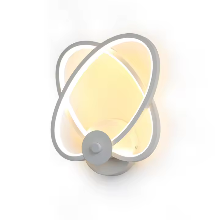 Lámparas de pared nórdicas modernas para interior, sala de estar, dormitorio, mesita de noche, AC90V-260V, decoración del hogar, iluminación de pasillo, accesorio de luz - 1