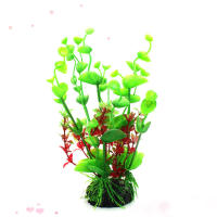 Hierba Artificial de plástico para acuario, decoración de gran criatura, adorno de flores, accesorios acuáticos - details 7